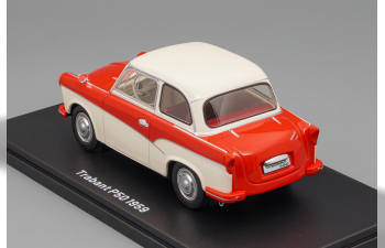 TRABANT P50 (1959), Samochody PRL 27, white / red