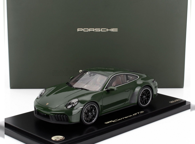 PORSCHE 911 992-2 Carrera Gts Coupe Cuarenta Edition (2024) - Con Vetrina - With Showcase, Green