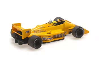 LOTUS F1 Honda 99t №12 Winner Monaco Gp Dirty Version (1987) Ayrton Senna - First Victory F1 Monaco Gp, Yellow