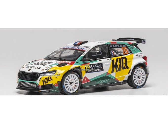 SKODA Fabia Rally2 №26 Rallye Monte Carlo E.Camilli/T.De la Haye (2026)