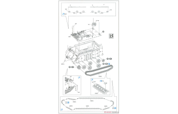 Сборная модель ремонтная машина на базе М113 и бронетранспортер М113