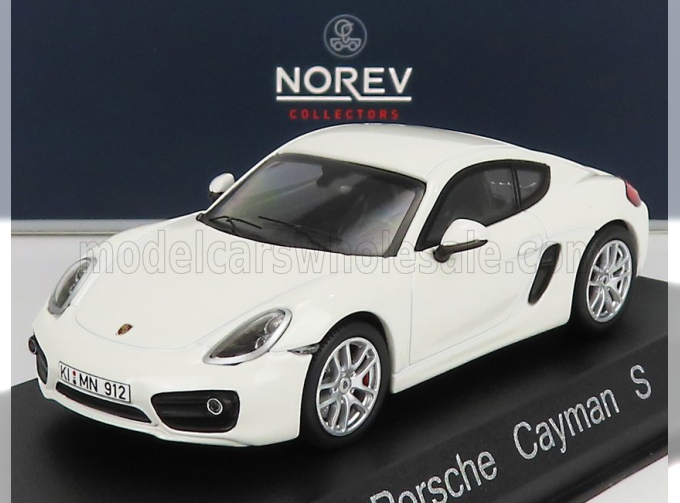 PORSCHE Cayman S Coupe (2013), White