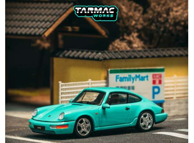 Porsche 911 Carrera RS (964), mint green