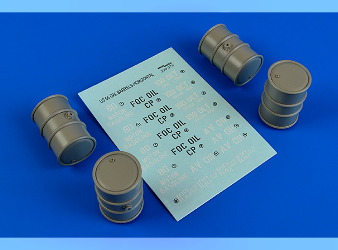 US 55 gallon barrels (horizontal position)