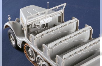 Сборная модель тяжелый тягач Schwerer Zugkraftwagen 18to Sd.Kfz. 9 (Артиллерийская версия)