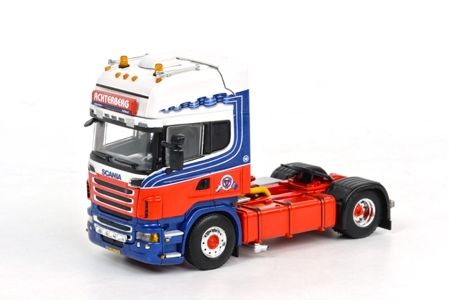 SCANIA R Topline Single truck, Premium Line 1:50, сине-красный
