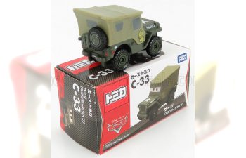 WALT DISNEY Pixar Cars - Serge, Military Green