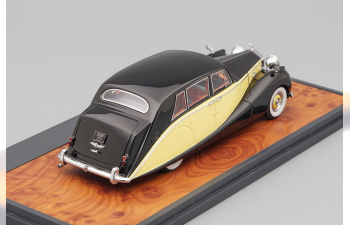 ROLLS-ROYCE Silver Wraith Hooper Empress Line 1956, Yellow/Black