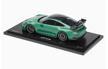 PORSCHE 911 992-2 GT3 COUPE MANTHEY KIT (2024) - CON VETRINA - WITH SHOWCASE, green