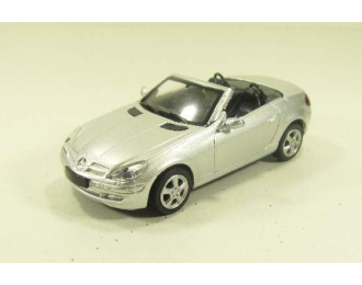 MERCEDES-BENZ SLK 350 (2005), Городские 1:43, серебристый