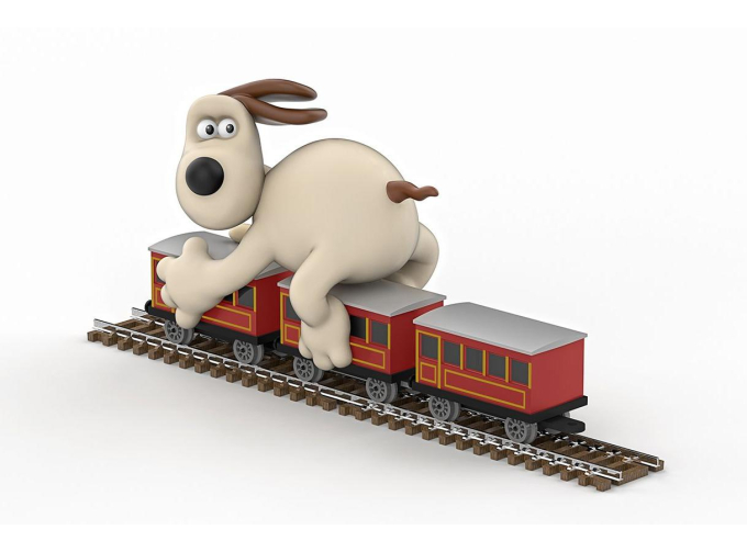 Фигурка Gromit- Wallace & Gromit