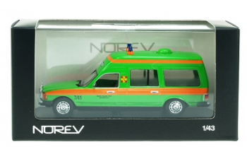 MERCEDES-BENZ W123 300 D Ambulancia Deco, green