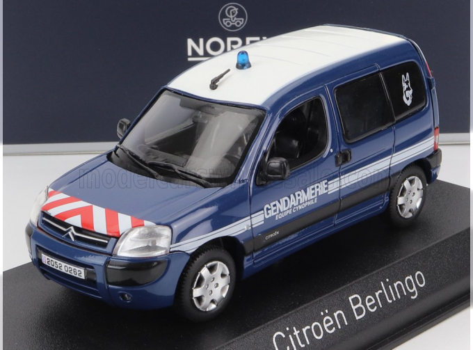 CITROEN Berlingo Gendarmerie Equipe Cynophile 2007, Blue