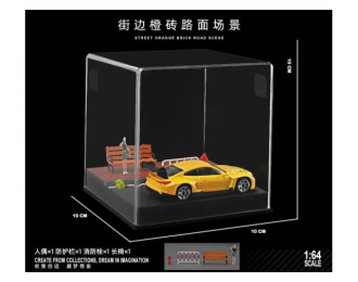 Street 15 with figure and accessory, various