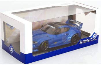 TOYOTA GR Supra Liberty Walk (2025), blue metallic