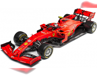 FERRARI F1 Sf90 Team Scuderia Ferrari Mission Winnow N 16 Winner Italy Monza Gp 2019 C.leclerc, Matt Red