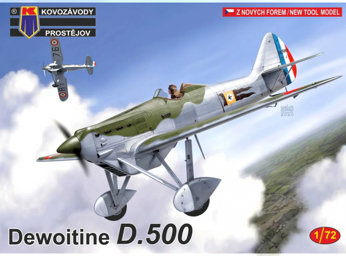 Сборная модель Самолет DEWOITINE D.500