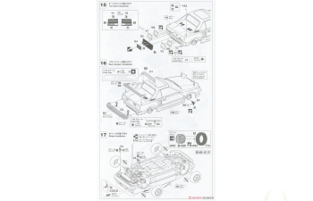 Сборная модель Toyota MR2 (AW11) Late Version 1986 Rally Sprint Winner