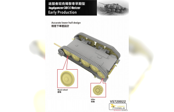 Сборная модель Jagdpanzer38(t)Hetzer ранняя модель