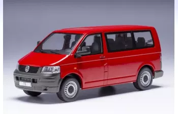 VOLKSWAGEN T5 Tdi Minibus (2003), red