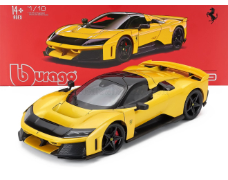 FERRARI F80 (2024) - Black Wheels, Giallo Tristrato - Yellow Met