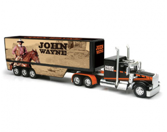 KENWORTH W900 John Wayne трейлер контейнер 1:32, чёрный