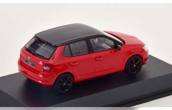 SKODA Fabia, red black