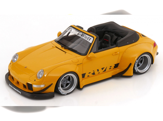 PORSCHE 911 (964) Carrera 4 RWB Bodykit Nohra (2023), light yellow