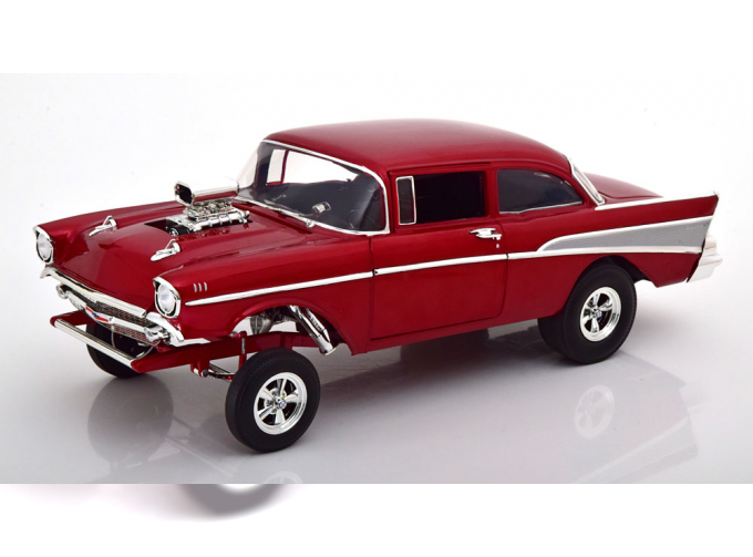 CHEVROLET Bel Air (1957), rotmetallic