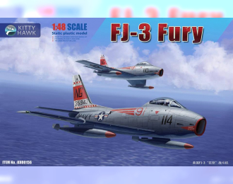 Сборная модель Североамериканский FJ-3 Fury