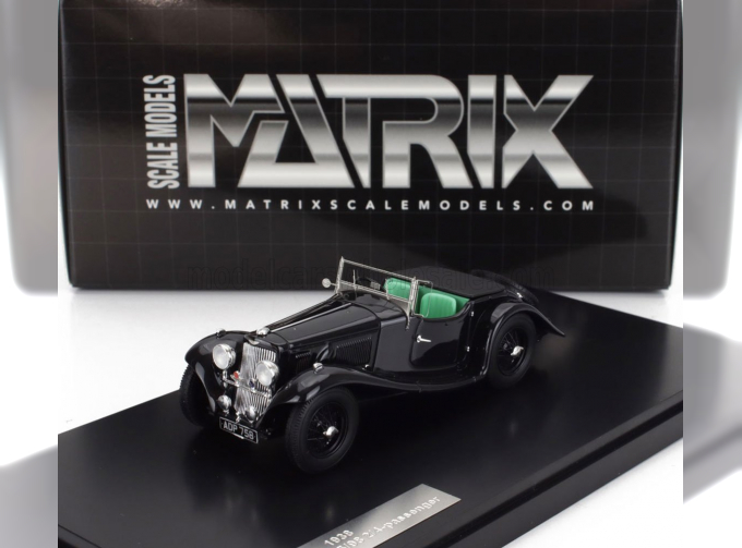 ASTON MARTIN 15/98 2-4 Seater Roadster Open (1938), Black