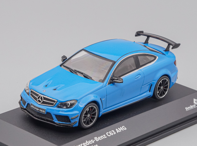 MERCEDES-BENZ C-class C63 6.3 V8 Amg Black Series (2012), blue