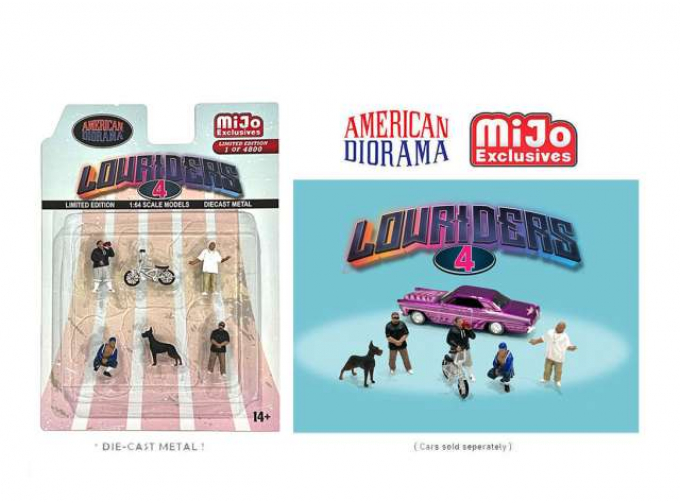 Lowrider #4 Figure set, various