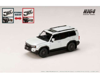 Toyota Land Cruiser 250 VX Gasoline (RHD), platinum white pearl mica