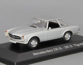 MERCEDES-BENZ 230SL Hardtop (W113), silver