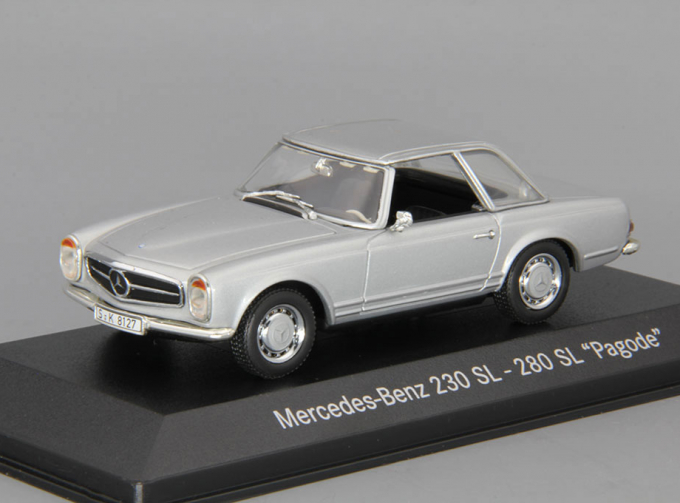 MERCEDES-BENZ 230SL Hardtop (W113), silver