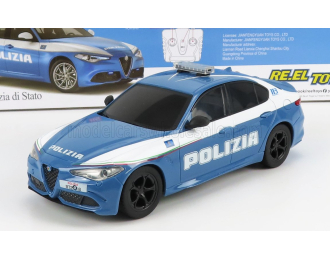 ALFA ROMEO Giulia Quadrifoglio Polizia Stradale (2015), Light Blue White