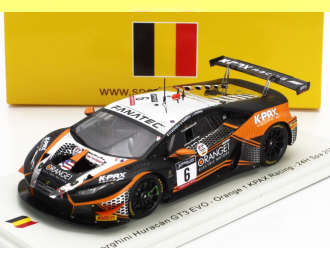 LAMBORGHINI Huracan Gt3 Evo Team Orange 1 Kpax Racing №6 24h Spa (2022) J.Pepper - A.Caldarelli - M.Mapelli, Orange Black