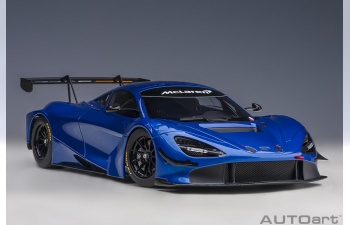 McLAREN 720S GT3,azure blue