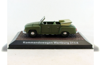 WARTBURG 311-4 Kommandowagen, серия NVA-Fahrzeuge от Atlas Verlag, хаки