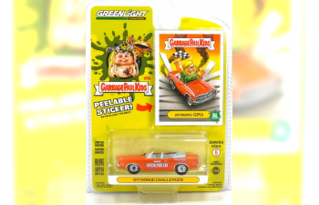 DODGE Challenger Convertible (открытый) "Joyriding Gina" (1971), Orange