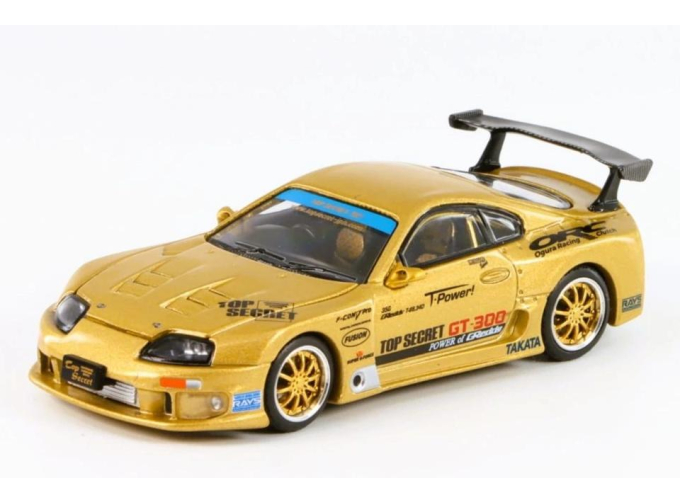 TOYOTA Supra GT300 Top Secret, gold