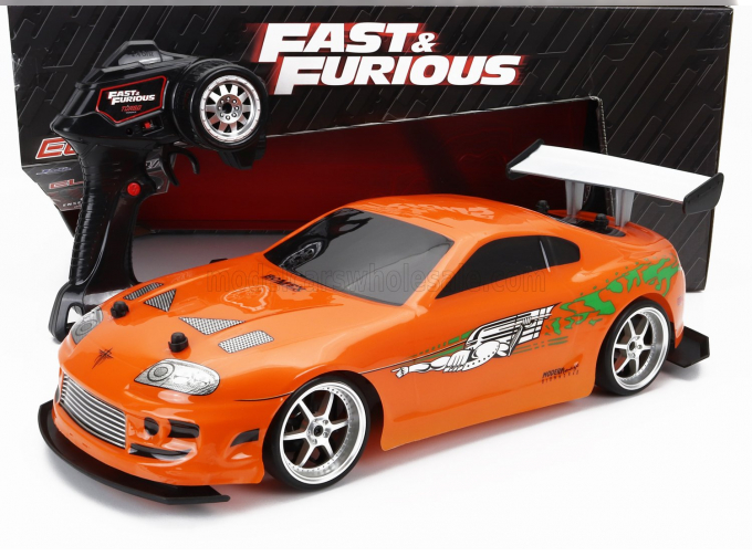 RC TOYOTA Brian's Supra Mkiv (1995) - Paul Walker - Fast & Furious, Orange