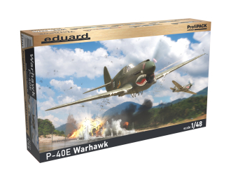 Сборная модель P-40E Warhawk ProfiPack edition