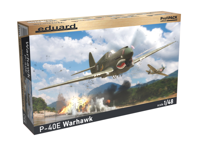 Сборная модель P-40E Warhawk ProfiPack edition