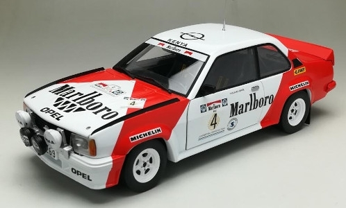 OPEL Ascona B 400 №4 Marlboro Rally Argentina Y.Iwase-S.Thatthi (1984), white/red