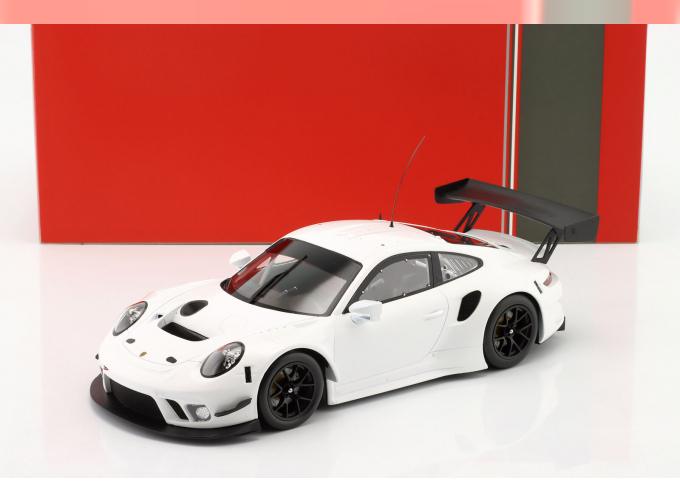 PORSCHE 911 RSR Plain Body Version белый с черным