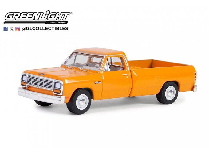 DODGE Ram D-250 Pick-up (1982), Orange