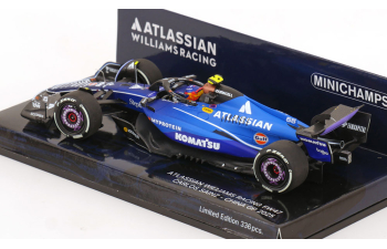 WILLIAMS F1 Fw47 Team Williams Atlassian Racing №23 Australian Gp (2025) Alexander Albon, Blue Black