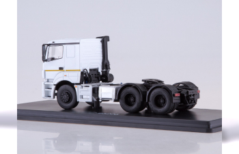 Камский грузовик 65206 седельный тягач, белый